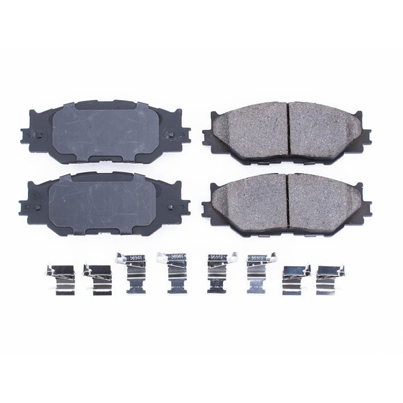 PowerStop Z17 Evolution Ceramic Brake Pads With Hardware