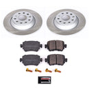 PowerStop Semi-Coated Rotor and Low-Dust Ceramic Brake Pad Kit