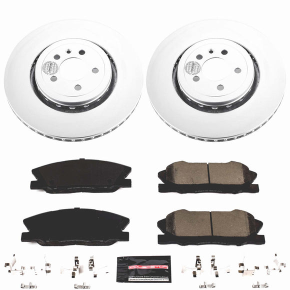 Z23 Daily Driver Premium Carbon-Fiber Ceramic Brake Pad and Fully Coated Rotor K
