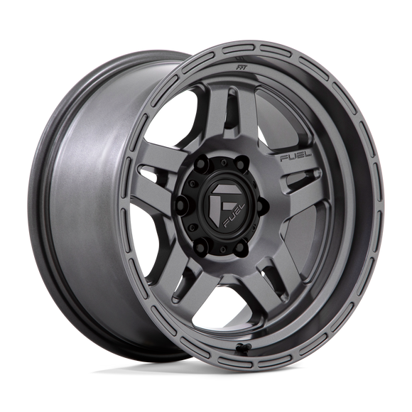17X8.5 Fuel D801 OXIDE Matte Gunmetal 6X139.7 ET1 wheel/rim