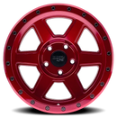 17x9 Dirty Life 9315 Compound Crimson Candy Red 6x135 ET-12 Wheel Rim