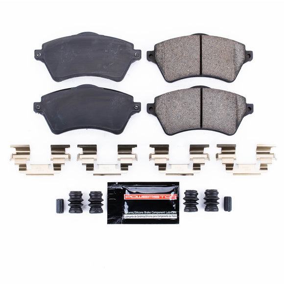 PowerStop Z23 Evolution Sport Carbon-Fiber Brake Pads With Hardware