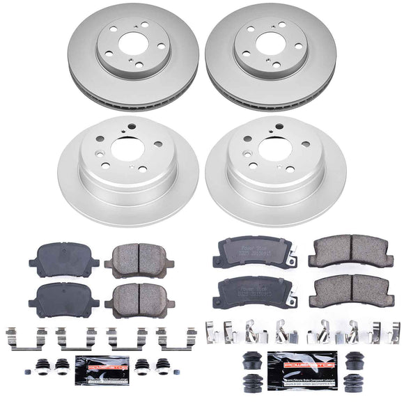 Z23 Daily Driver Premium Carbon-Fiber Ceramic Brake Pad and Fully Coated Rotor K