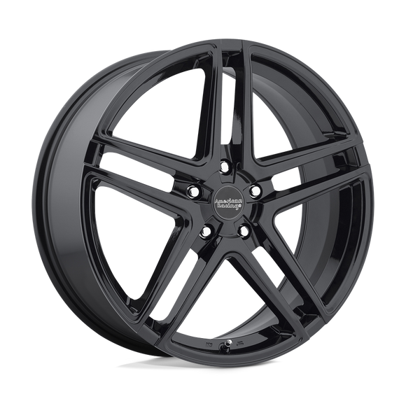 16X7 American Racing AR907 Black Wheel 5X115 ET40 5-115 16-7 AR90767015340