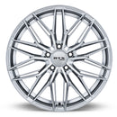 18x8.5 RTX SW20 Silver with Machined Face 5x112 ET45 wheel/rim