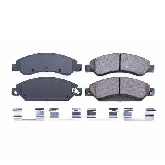 PowerStop Z17 Evolution Ceramic Brake Pads With Hardware