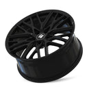 22x9.5 Touren TR91 Gloss Black 6x139.7 ET18 CB106.10 Wheel Rim
