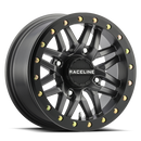 15x7 Raceline A91G Gunmetal and Black Ring 4x137 ET10 Wheel Rim
