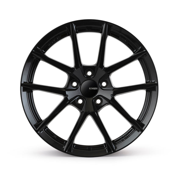 18x8.5 Enkei Helix Gloss Black 5x114.3 ET45 CB72.6 Wheel