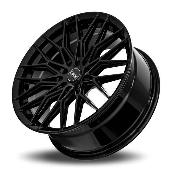 18x8 DRW Tuner D21 Gloss Black 5x100/114.3 ET38 wheel/rim