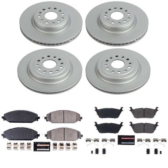 Z23 Daily Driver Premium Carbon-Fiber Ceramic Brake Pad and Fully Coated Rotor K