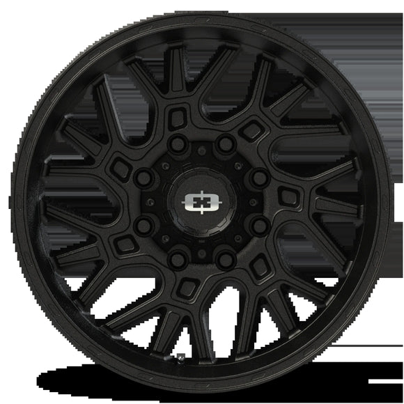 20x10 Vision 404 Brawl Satin Black Wheel 8x180 ET-25 CB124.2
