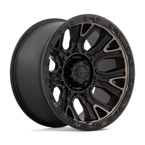 20x10 Fuel Off-Road D824 Traction Matte Black Dark Tint 6x139.7 ET-18 Wheel