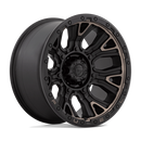 20x10 Fuel Off-Road D824 Traction Matte Black Dark Tint 6x139.7 ET-18 Wheel