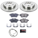 PowerStop OE Stock Replacement Low-Dust Ceramic Brake Pad and Rotor Kit