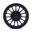 17x9 Fuel Off-Road FC905 Ascend Matte Black Gloss Black Lip 6x139.7 ET1 Wheel