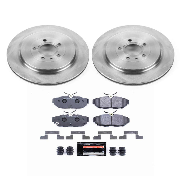 PowerStop Track Day High-Performance Brake Pad and Rotor Kit