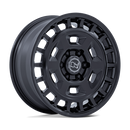 18x8 Black Rhino BR405 Rover Matte Black Gloss Lip 6x139.7 ET32 Wheel