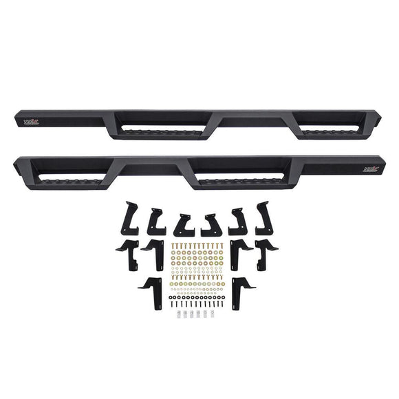 Westin HDX Drop Nerf Step Bars Powder Coated Textured Black Steel 56-13295