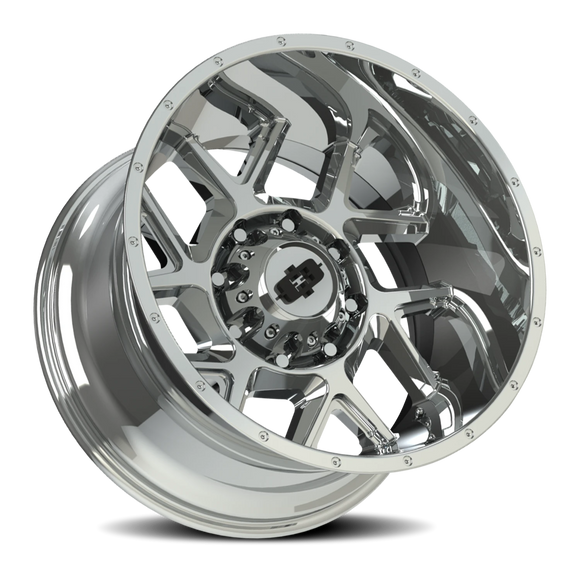 20x9 Vision 360 Sliver Chrome Wheel 8x170 ET12 CB125.2