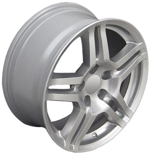 17" Replica Wheel AC04 Fits Acura TL Rim 17x8 Silver Wheel