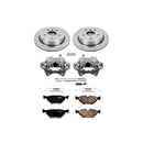 PowerStop OE Stock Replacement Low-Dust Ceramic Brake Pad, Rotor and Caliper Kit
