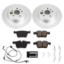 PowerStop Genuine Geomet Coated Rotor and Carbon-Fiber Ceramic Brake Pad Kit