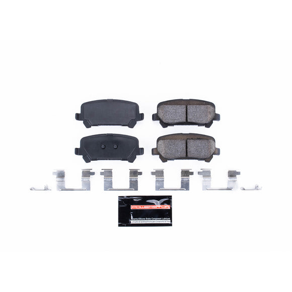 PowerStop Z23 Evolution Sport Carbon-Fiber Brake Pads With Hardware