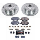 PowerStop Z23 Daily Driver Carbon-Fiber Ceramic Brake Pad and Drilled & Slotted