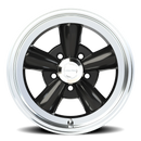15x8 Vision 141H Legend 5 Black Machined Lip 5x114.3 5x4.5 ET-19 Wheel Rim