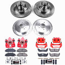 PowerStop Z23 Daily Driver Carbon-Fiber Ceramic Pads Drilled & Slotted Rotor & C