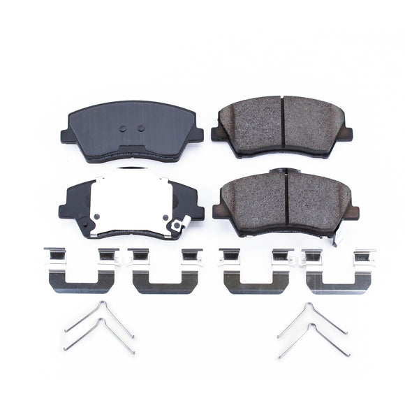 PowerStop Z17 Evolution Ceramic Brake Pads With Hardware