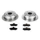 PowerStop Z23 Daily Driver Carbon-Fiber Ceramic Brake Pad and Drilled & Slotted