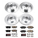 PowerStop Z23 Daily Driver Carbon-Fiber Ceramic Brake Pad and Drilled & Slotted