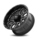 20x10 Hardrock Slammer XPosed Gloss Black Milled 8x170 ET-19 wheel/rim