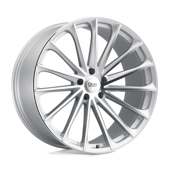 17X6.5 OHM PROTON Silver W/ Mirror Face 5X105 ET45 wheel/rim