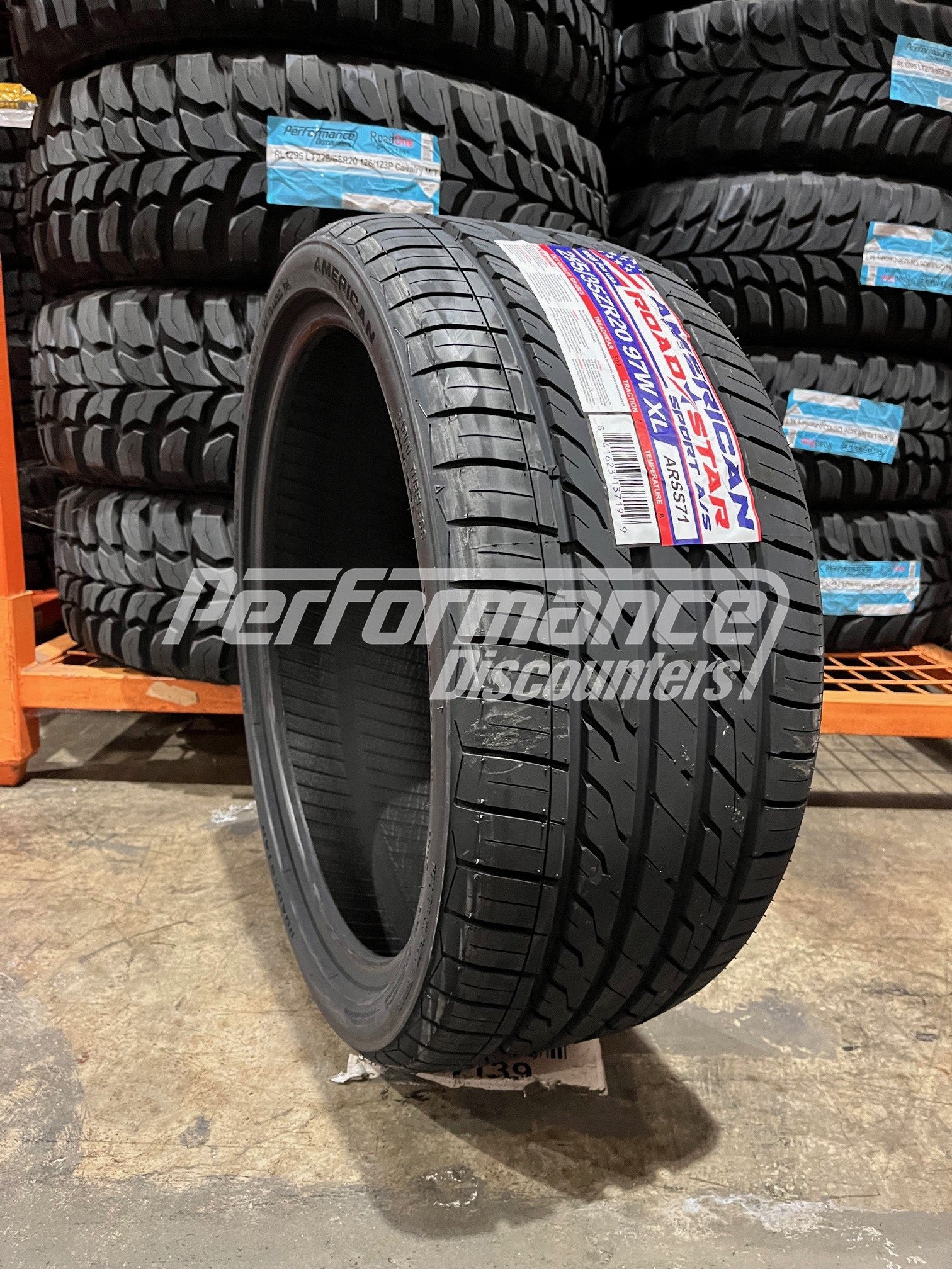 American Roadstar Sport A/S Tire(s) 255/35R20 97W SL BSW 255 35 20 2553520