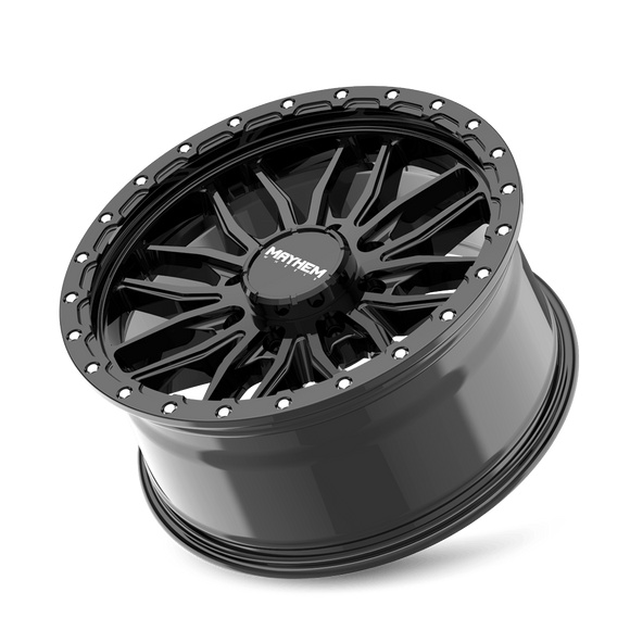 20x9 Mayhem Vector Gloss Black 8x165.1 ET18 CB125.2 Wheel Rim