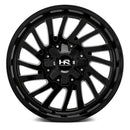 20x10 Hardrock Overdrive Gloss Black 5x127/139.7 ET-19 wheel/rim-2