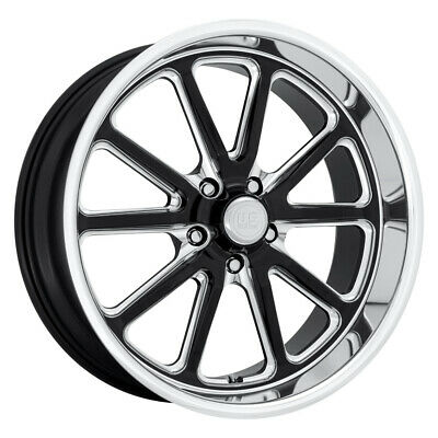 20X9.5 US Mag U117 RAMBLER Gloss Black Milled 5X127 ET1 wheel/rim