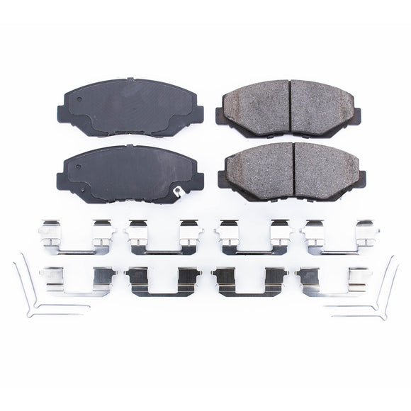 PowerStop Z17 Evolution Ceramic Brake Pads With Hardware