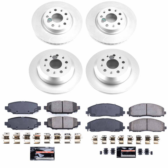Z23 Daily Driver Premium Carbon-Fiber Ceramic Brake Pad and Fully Coated Rotor K