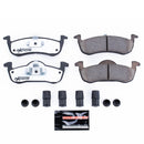 PowerStop Z36 Truck And Tow Carbon-Fiber Ceramic Brake Pads With Hardware