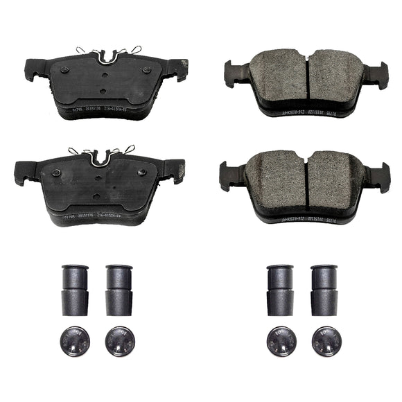 PowerStop Z17 Evolution Ceramic Brake Pads With Hardware