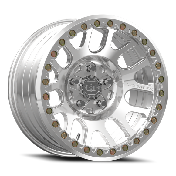17X9 Vision 111 Nemesis Polished Wheel 5x127 5x5 ET-12 CB83