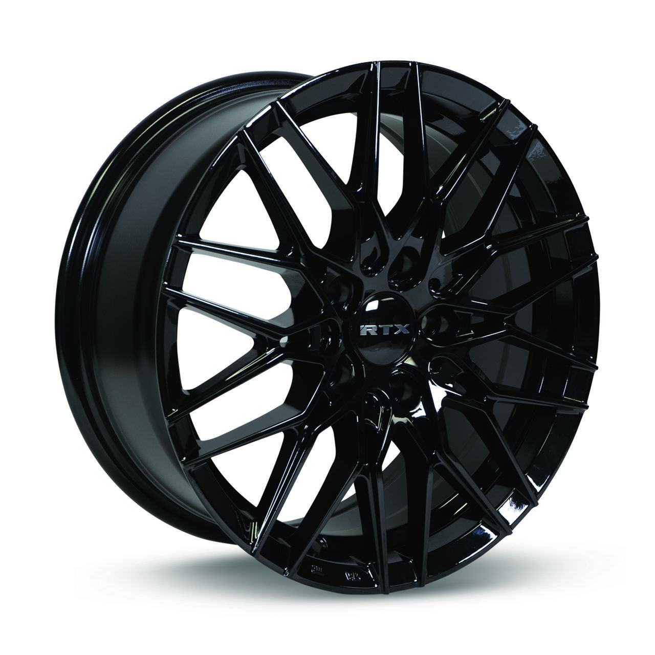 18x8 RTX V20 Gloss Black 5x114.3 ET42 wheel/rim