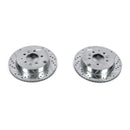 PowerStop Evolution Drilled Slotted Rotors Pair Rear For Mazda CX-7
