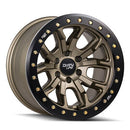 17X9 Dirty Life DT-1 Gold-Matte Wheel/Rim 6x139.7 ET-12 9303-7983MGD12