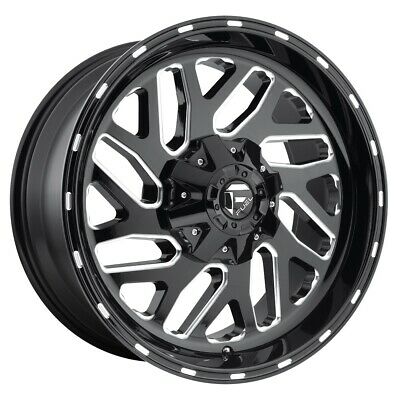 16X7 Fuel UTV D581 Triton Gloss Black Milled 4X137 ET13 wheel/rim