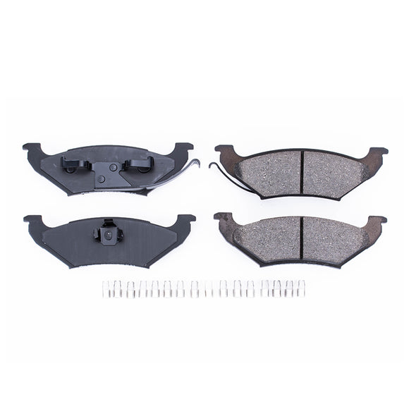 PowerStop Z17 Evolution Ceramic Brake Pads With Hardware